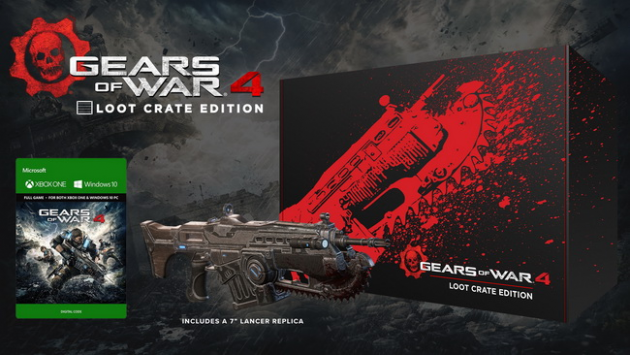 1 large Gears of War 4 Loot Crate Edition Revealed