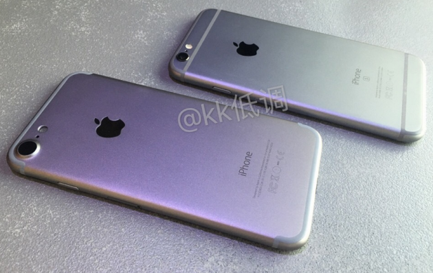 2 large New Leaks Show iPhone 7 Next To iPhone 6S