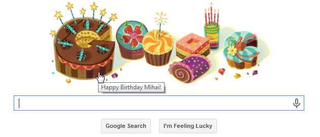Google when is my birthday