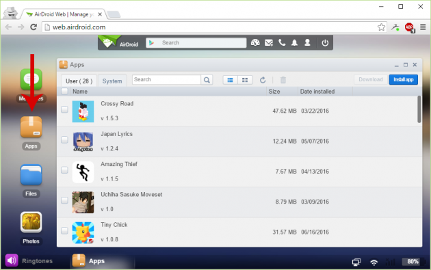 14 large How to Manage your Android Device from the Internet with AirDroid