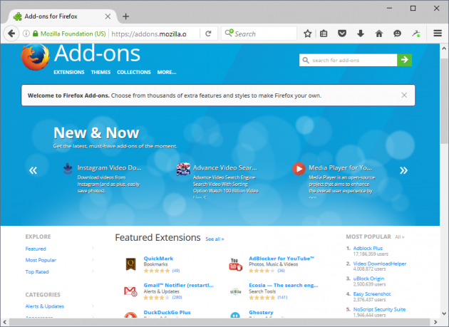1 large The 9 Overall Most Useful Extensions for FireFox