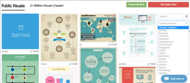14 large Top 5 Online Apps For Creating Stunning Infographics