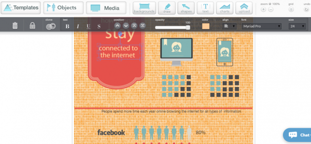 19 large Top 5 Online Apps For Creating Stunning Infographics