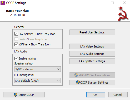 mediainfo installed and know cccp player does not work mediainfo installed and know cccp player does not work