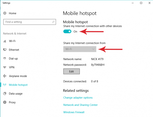 11 large How To Create A WiFi HotSpot In Windows 10 Android iOS and Windows Phone