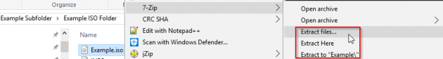 17 full Extracting an ISO file in Windows 7 and Older  Best ThirdParty Apps