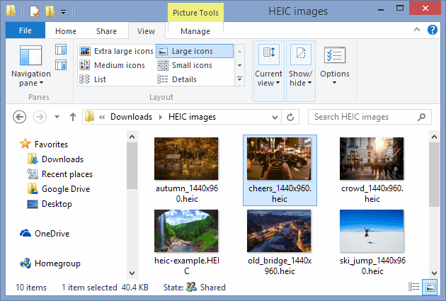 2 full How to open HEIC files in Windows 10 native support or convert them to JPEG