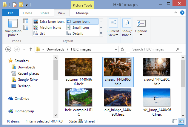 How To Open Heic Files In Windows 10 Native Support Or Convert Them To Jpeg