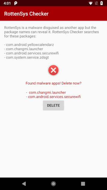 3 large How to check for RottenSys and remove it from your Android phone