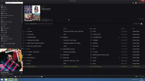2 large Spotify Sheds Outdated Jukebox Interface