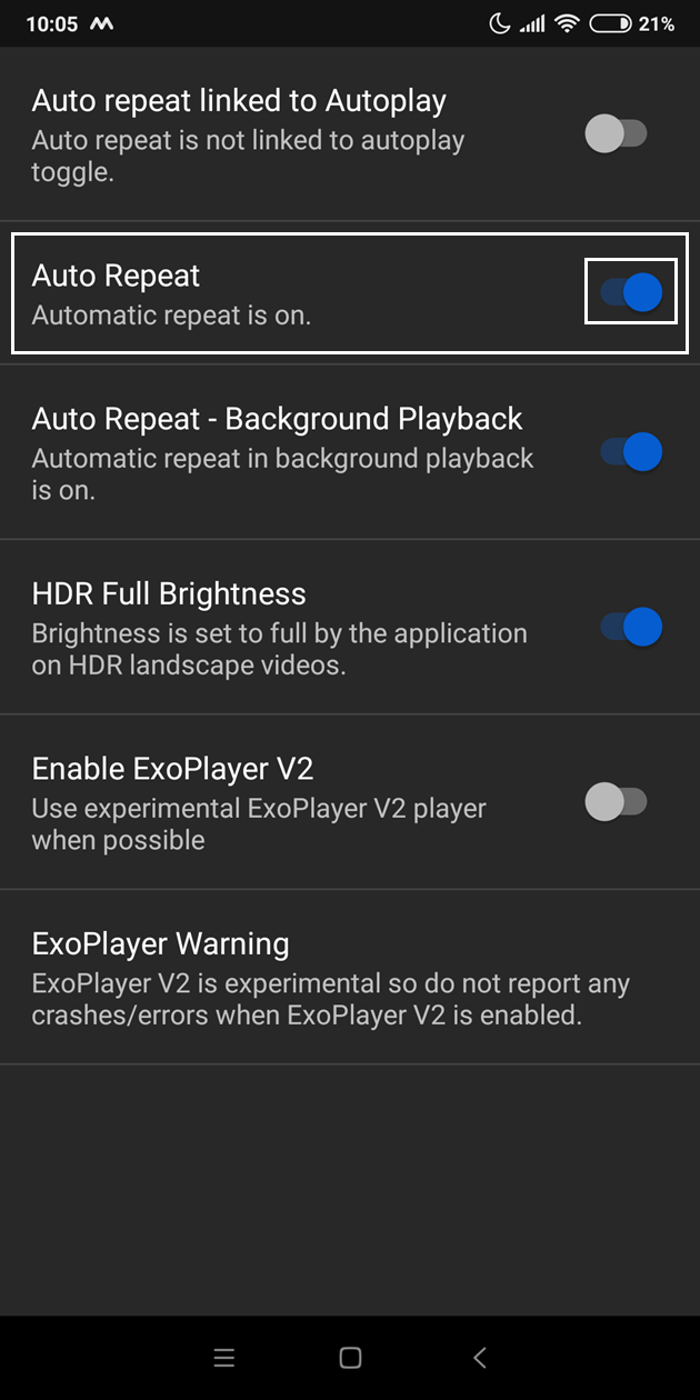 How to Automatically Repeat (Loop)  Videos