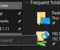 How to fix/unpin stuck FTP links from File Explorer's Quick access menu in Windows 10