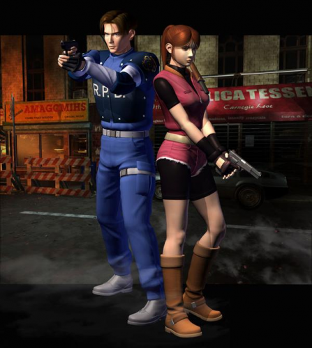 Leon and Claire