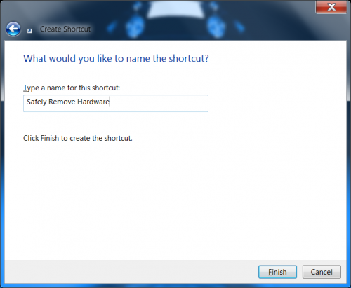 4 large How to create a shortcuthotkey for the Safely remove hardware tray dialog on Windows