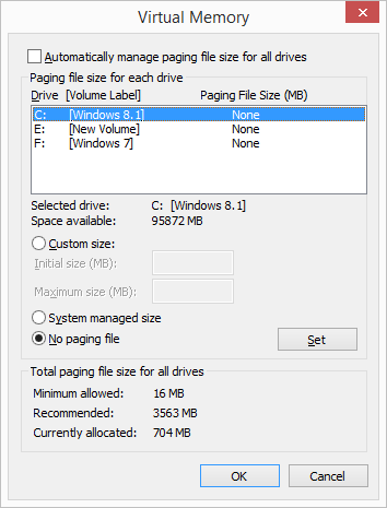 2 full How to shrink a disk volume beyond the point where any unmovable files are located