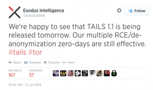 1 medium Tails OS ZeroDay Vulnerabilities Allegedly Found No Proof Provided
