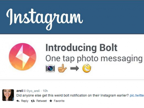 1 large Instagram Mimics Snapchat with New One Tap Photo App Bolt