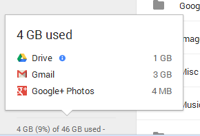 2 full New Google Drive Feature To See Quota Used for Services and Files