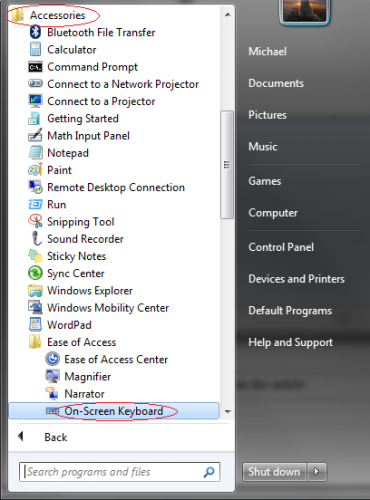 2 large How to Use the OnScreen Keyboard in Windows