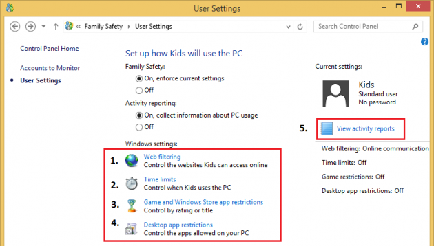 4 large How to use the Family Web Filter in Windows 881