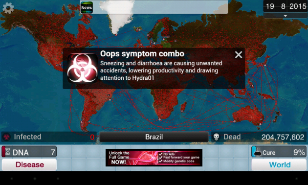 2 large Review Plague Inc for iOS and Android