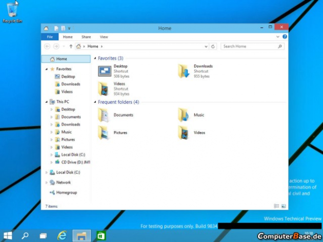 1 large Windows 9 Latest Screenshots Indicate Metro  Flat Design Are Coming On Strong