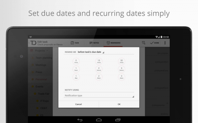 3 large Todoist for Android Review