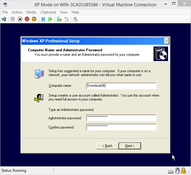 windows xp emulator in windows 10