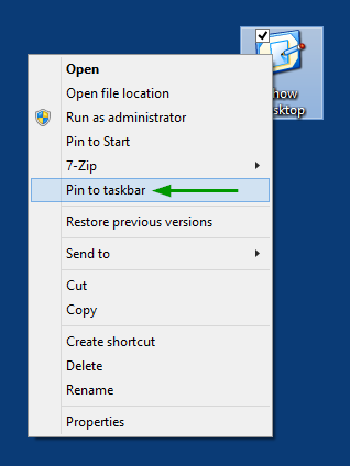 10 full How to add a Show Desktop icon to the taskbar in Windows 10 or 7 8