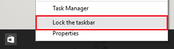 3 full How to unlock and change taskbars location to top left or right in Windows 10