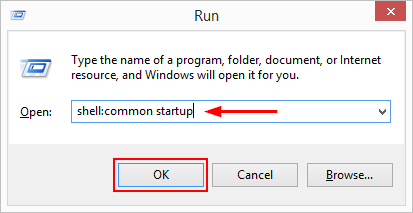 2 full How to add programs to the Startup folder in Windows 8 and 10