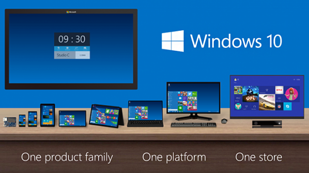 Windows 10 "OneCore" visual concept