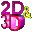 2D & 3D Animator 2.0 32x32 pixels icon