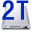 2Tware Mount Disk Image 2012 5.1.6 32x32 pixels icon