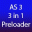 3 in 1 PreLoader 1.0 32x32 pixels icon