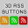 3D RSS Buttons Icon