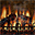 3D Realistic Fireplace Screen Saver Icon