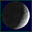 Actual Moon 3D Icon