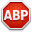 Adblock Plus for Google Chrome Icon