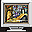 Blue interactive desktop 1.0 32x32 pixels icon