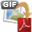 Convert GIF to PDF Software 2.8.0.4 32x32 pixels icon