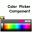 Color Picker Component Icon