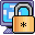 Computer Lock Up 2.0 32x32 pixels icon