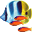 Coral Clock 3D Screensaver 1.1 32x32 pixels icon