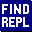 FR Command Line Text Find and Replace Icon