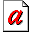 Hilbert Compressed Font PS Mac 1.51 32x32 pixels icon