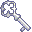 Silver Key Icon