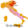 Italy Map Locator 1.0 32x32 pixels icon