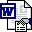 MS Word Edit Properties Software 7.0 32x32 pixels icon