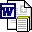 MS Word Save Doc As Dot Software 7.0 32x32 pixels icon